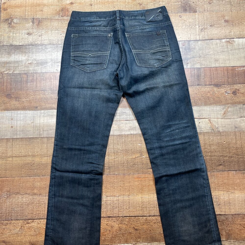 Buffalo David Bitton Blue/Black Six Basic Slim St… - image 6